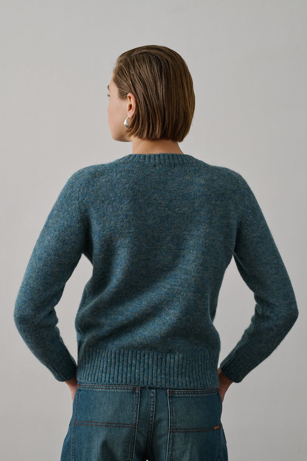 Pull Envie - Vert D'Eau - Femme vue 4