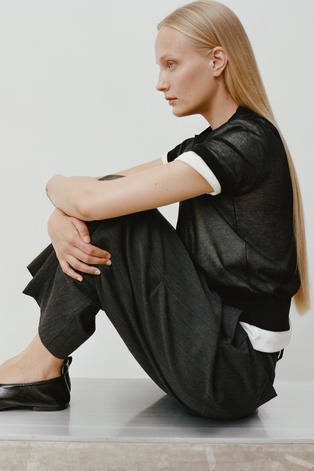 Pull Dua - Noir - Femme vue 4