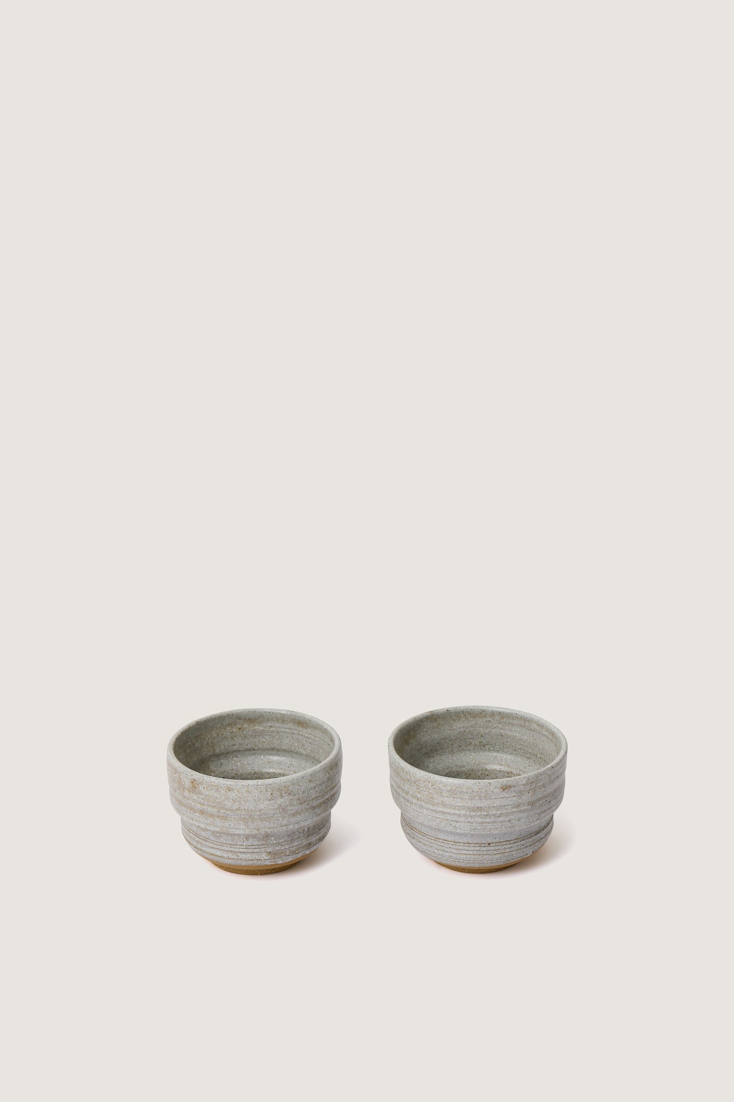 PAIR WHITE OF ATELIER PIERRE CULOT BOWLS